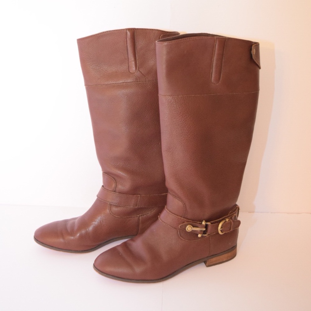Dolce Vita Brown Thigh High Boots